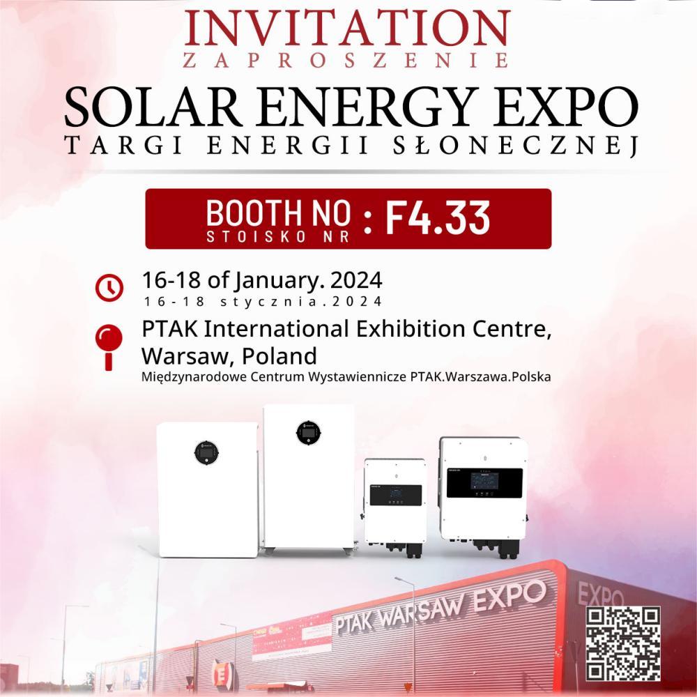 Pacto de Hielo y Nieve | CHISAGE ESS le invita a la Feria de Energía Solar en Polonia.